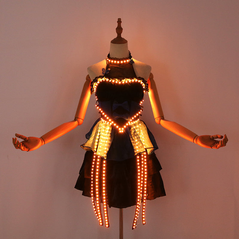Colorful LED Light-Up Skirt – Rechargeable Glowing Tutu for Parties and Performances