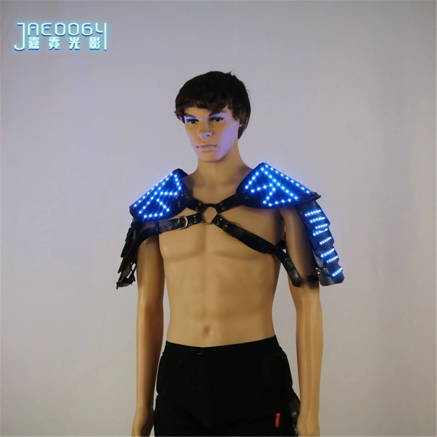 LED Luminous Armor Shawl, Bar Nightclub Fluorescent Vest, COSPLAY Makeup Clothing, Party Atmosphere Props