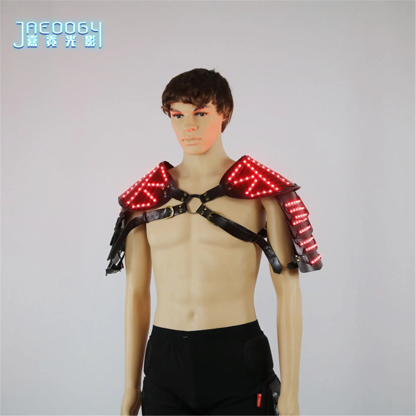 LED Luminous Armor Shawl, Bar Nightclub Fluorescent Vest, COSPLAY Makeup Clothing, Party Atmosphere Props