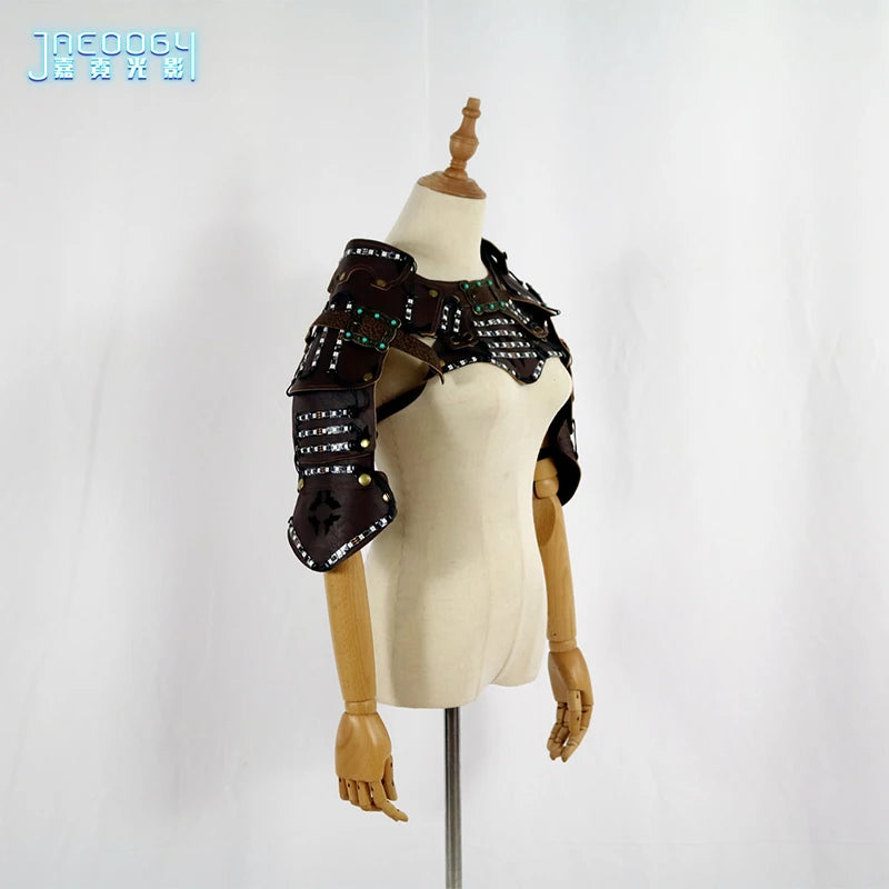 Armor Shawl with Luminous LED Clothes, Colored Lights, Suitable for Halloween, COSPLAY Party, Dance Performance Props