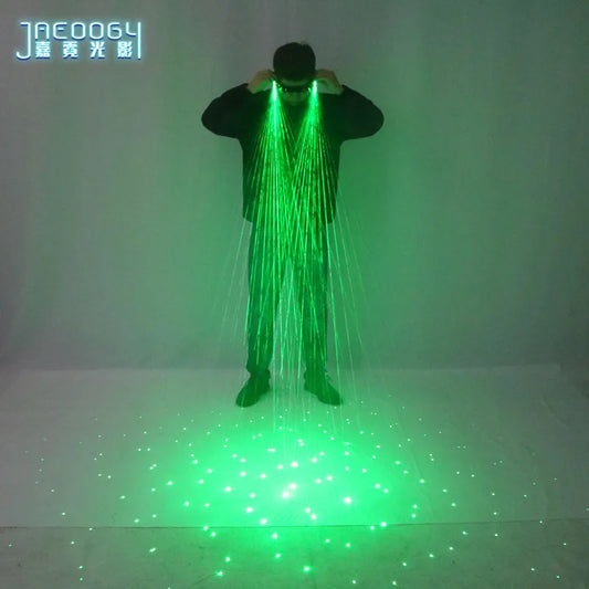 Laser Glasses DJ Beam Portable Eyeglasses Party Stage Light Dancer Show Luminous Costumes Performance Nightclub