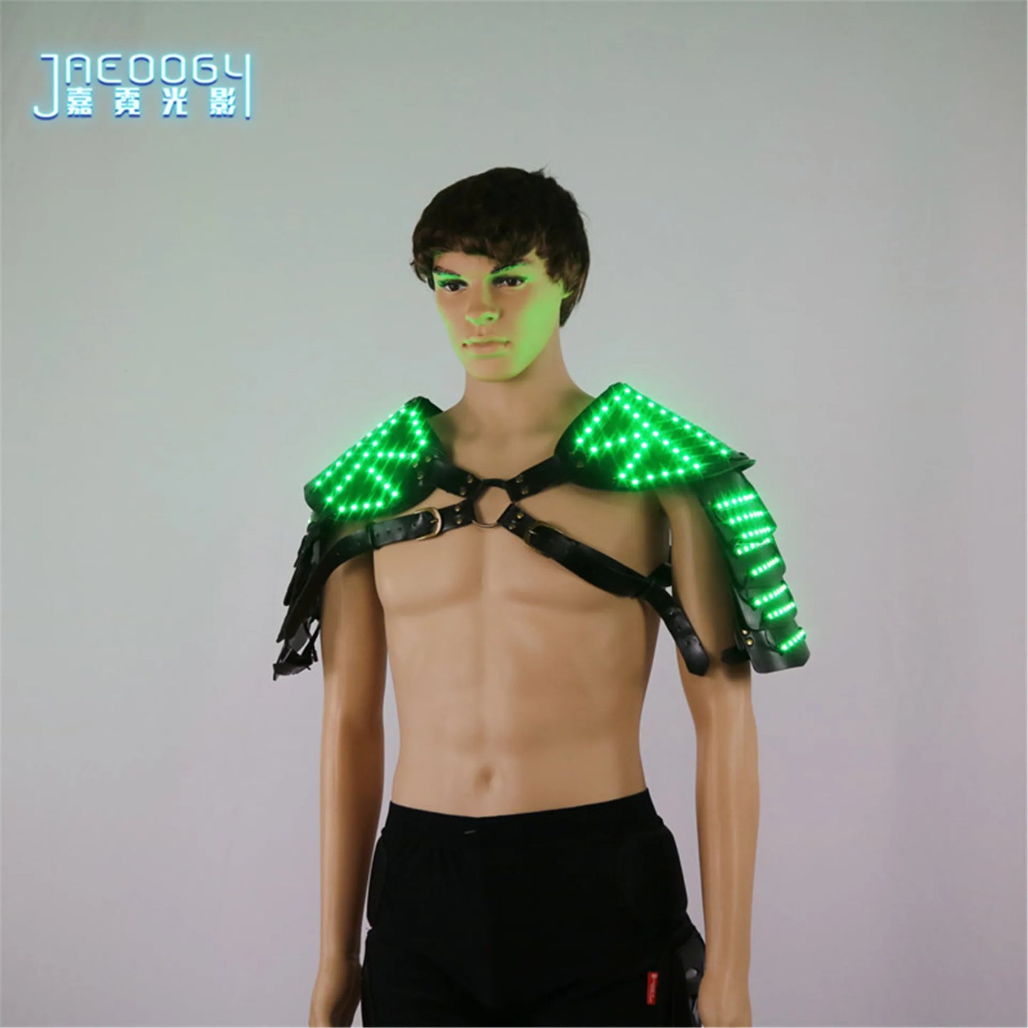 LED Luminous Armor Shawl, Bar Nightclub Fluorescent Vest, COSPLAY Makeup Clothing, Party Atmosphere Props