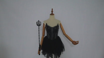 LED Luminous Skirt Ballet Dance Lighted Skirt COSPLAY Halloween Party Performance Luminous Costume